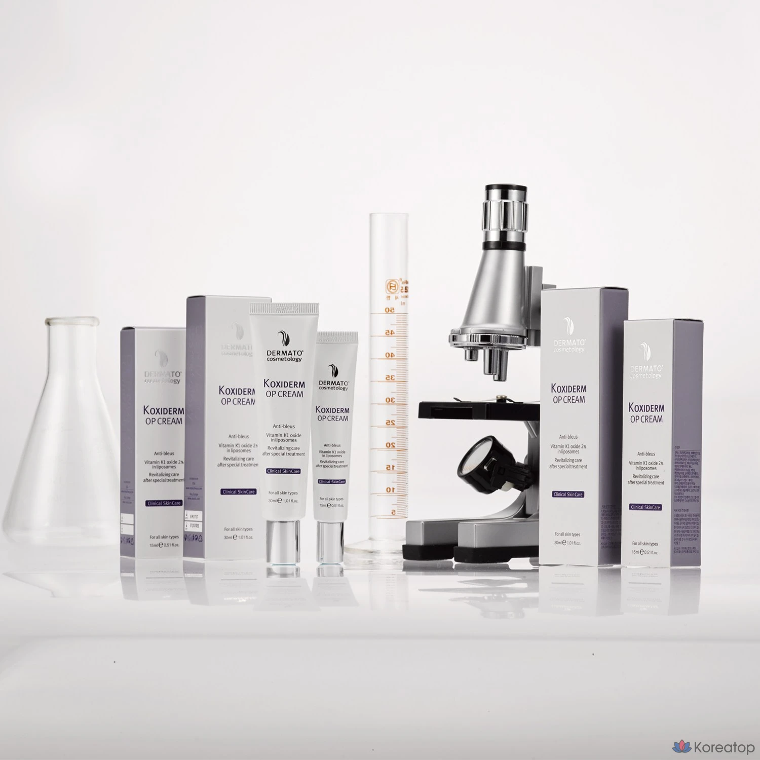 Крем ANACIS K-Oxyderm OP Inmodem с витамином K, 15 мл, 2 упаковки масок Olive Young Mask, 1 упаковка.