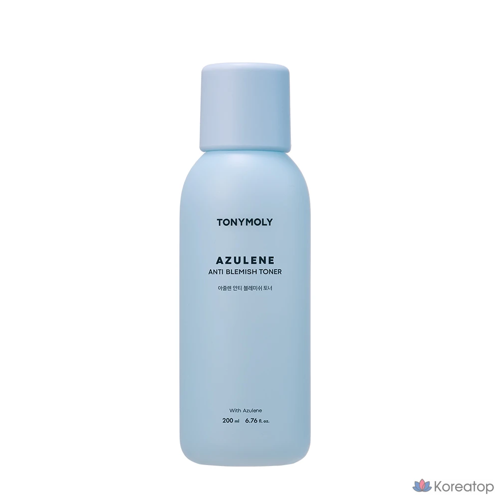 Тоник против несовершенств кожи Tony Moly Azulene, 1 шт., 200 мл