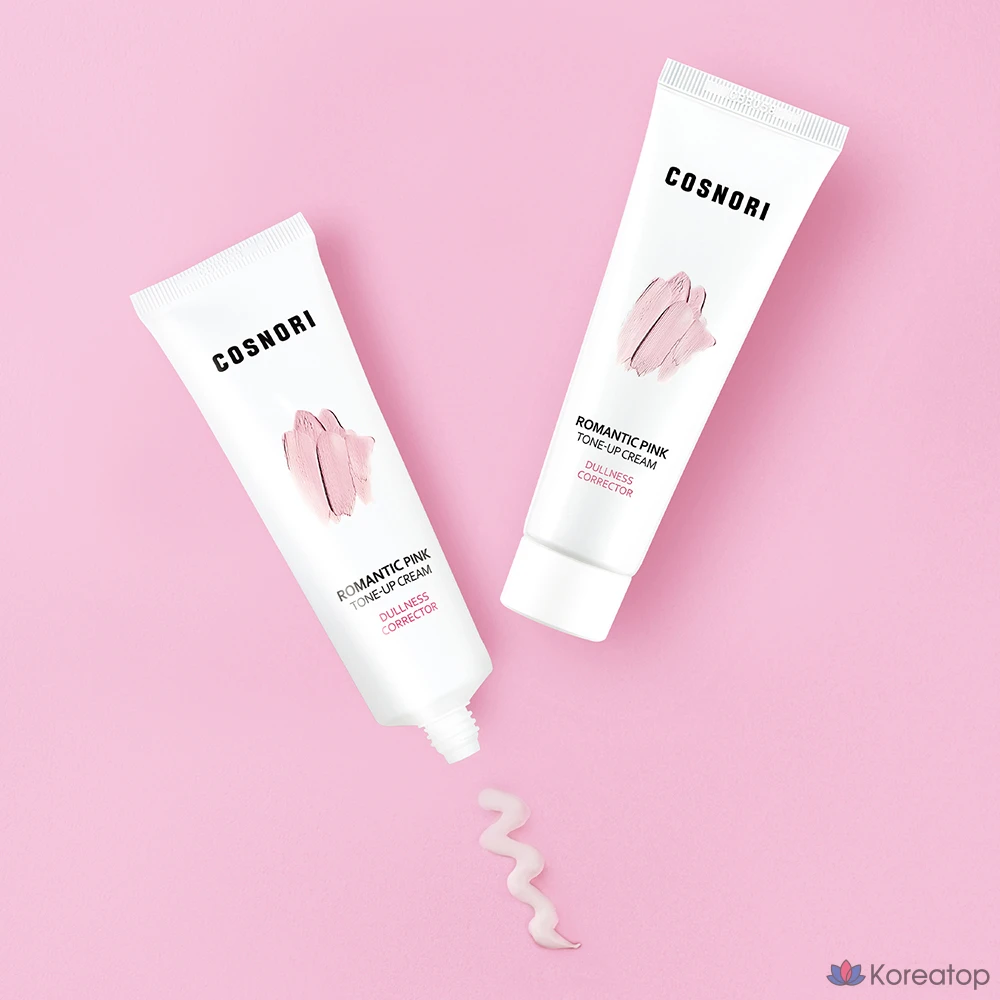 Крем-лосьон для лица Cosnori Color Tone-Up Cream, оттенок 01 Romantic Pink, 1 шт., 50 мл