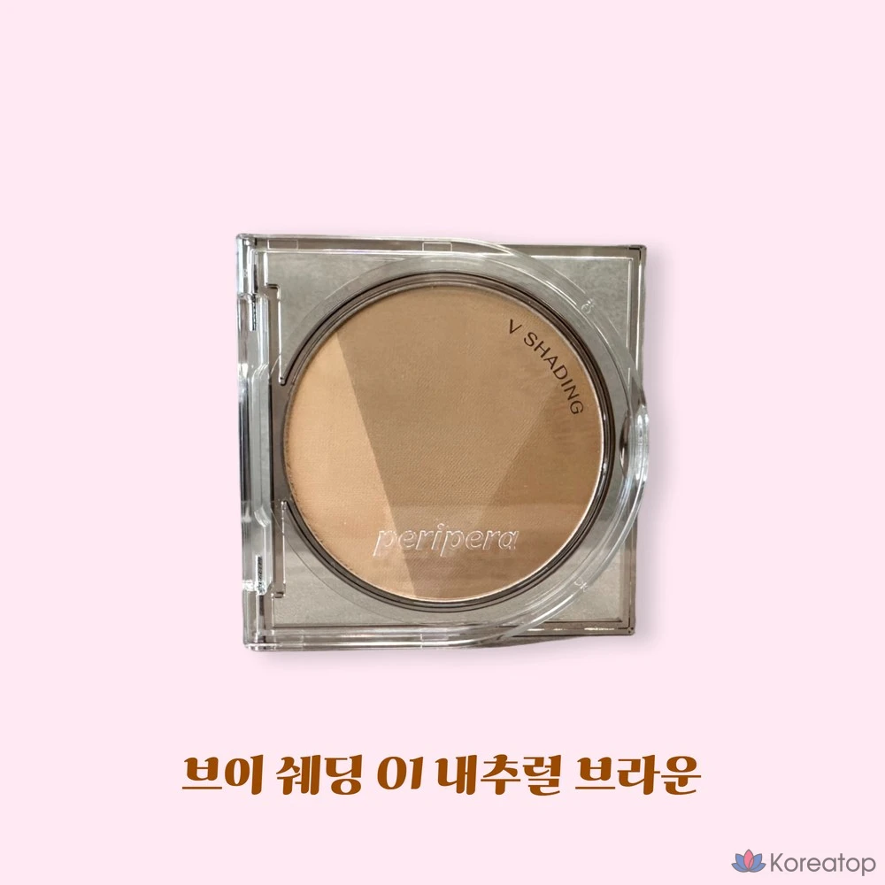 Peripera V Shading AD 9.5g, цвет на выбор, оттенок № 1 Натуральный коричневый, 1 шт.