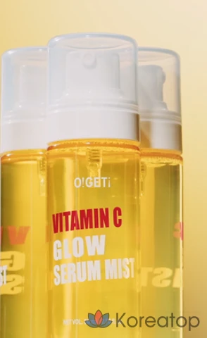 Сыворотка-спрей Oget Vitamin C Glow Serum Mist, 80 мл, 1 шт.
