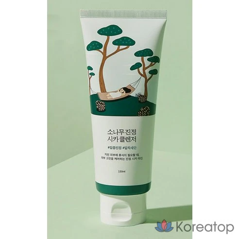 Очищающее средство для лица Round Lab Pine Calming Cica