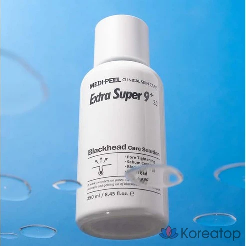 Очищающее средство для удаления чёрных точек Medi-Peel Extra Super 9 Plus 2.0, 250 мл