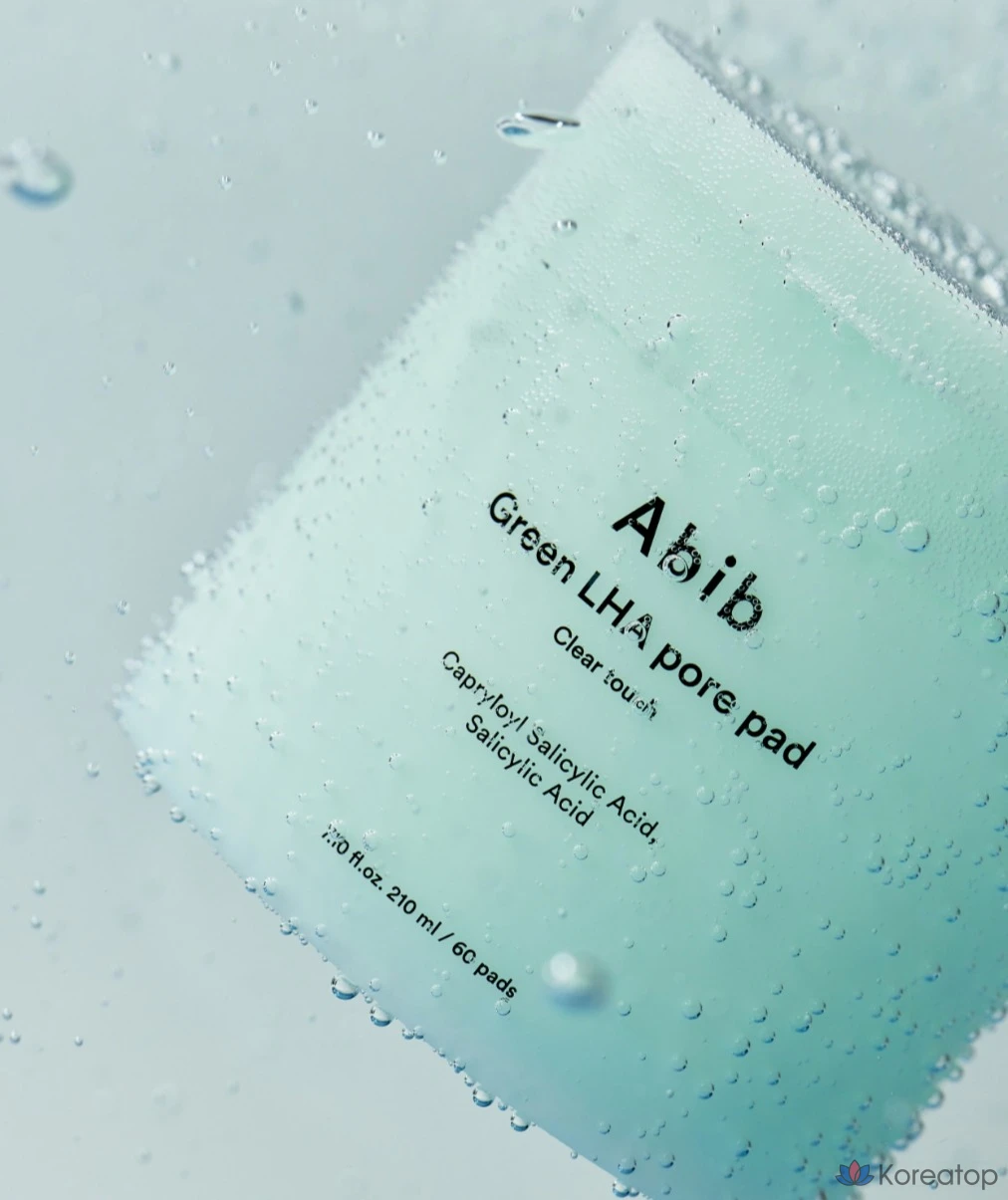 Абиб Грин LHA Подушечки для очищения пор Clear Touch, 210 мл, 60 листов, 1 шт.