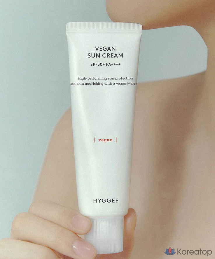 Веганский солнцезащитный крем HYGGEE SPF50+ PA++++, 50 мл, 1 шт.