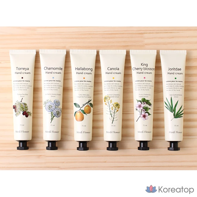 Набор для ухода MediFlower Bonita Garden 6-piece Hand Cream Set + Shopping Bag, 2 шт.