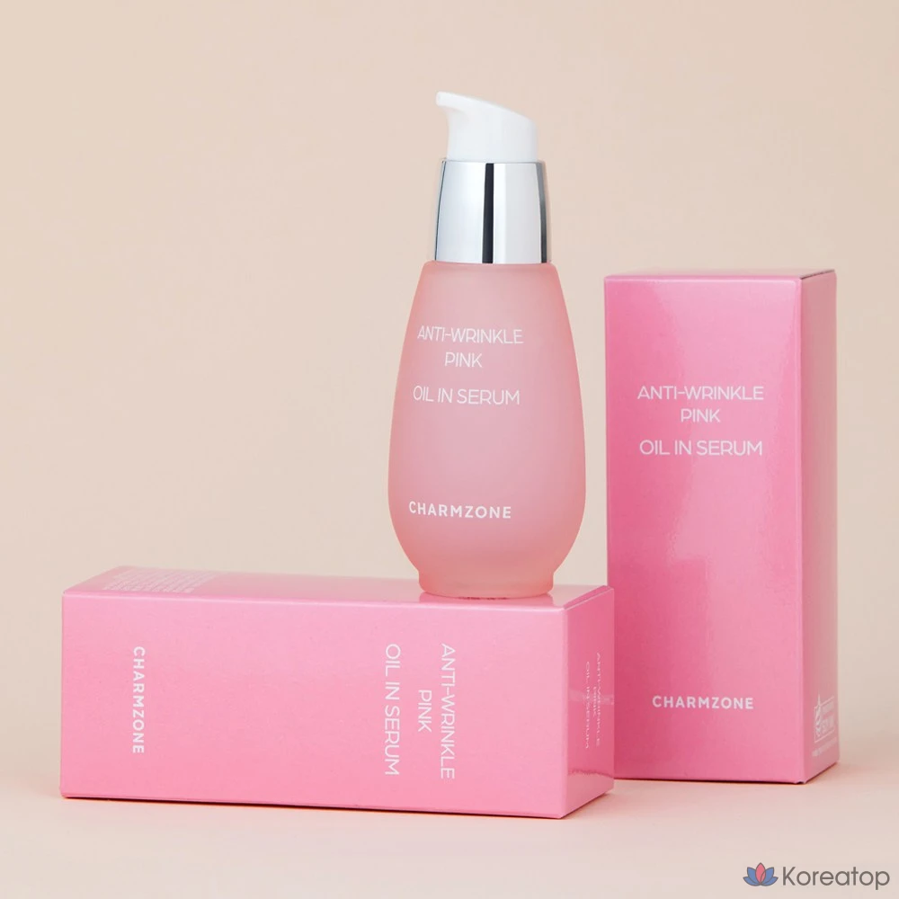 Набор Charmzone Top Class 7th Generation Basic из 5 предметов (средство для кожи + эмульсия + ампула + крем + сыворотка против морщин), 1 комплект.