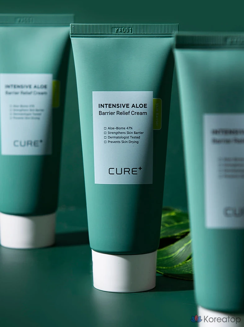Крем для интенсивного укрепления кожного барьера с алоэ вера KIM JEONG MOON Aloe Cure, 100 г, 1 шт.