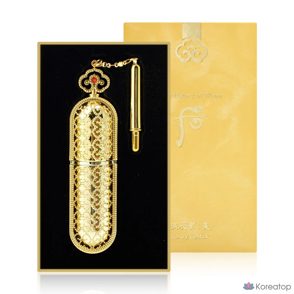 Помада для губ The History of Whoo Gongjinhyang Mi Luxury, оттенок 42 Red, 3,5 г, 1 шт., фото 2