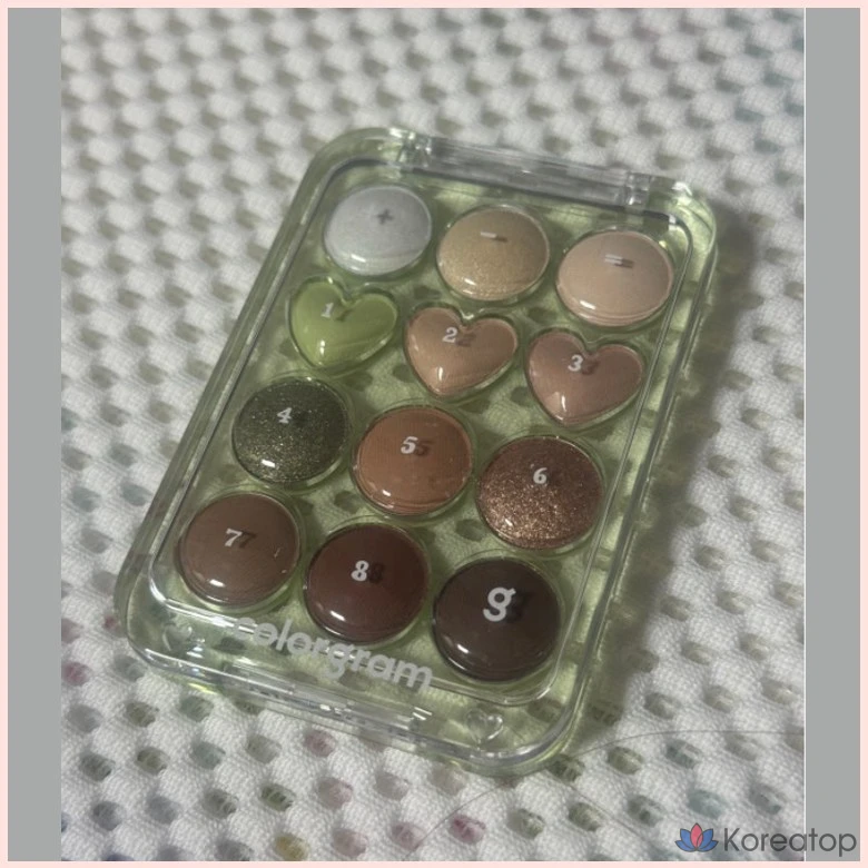 Палитра для глаз Color Gram, 03 Pinkderlabender Love, 1 шт., фото 3