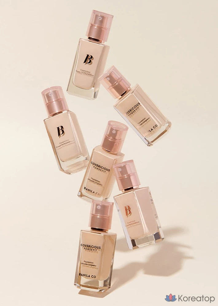 Тональный крем BANILA CO Covericious Power Fit Foundation, оттенок 21 Rosé, 30 мл, 1 шт., фото 5