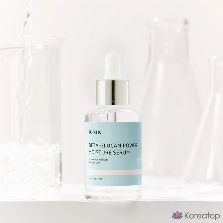 Увлажняющая сыворотка iUNIK Beta Glucan Power Moisture Serum, 50 мл, 1 шт.