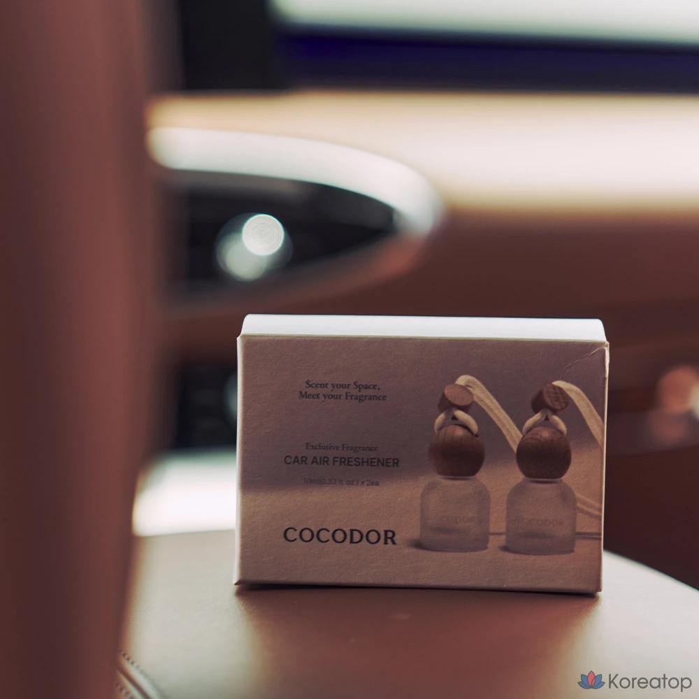 Автомобильный ароматизатор Cocodor Hanging Car Diffuser, Black Cherry, 10 мл x 2 шт.