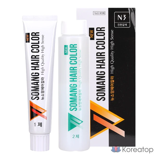 Краска для волос Somang, Sachi, N3 темно-коричневый, 1 шт.