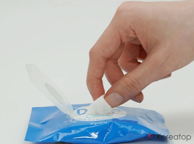 Салфетки для глубокого очищения губ и глаз A'Pieu, 1 шт., 37 г