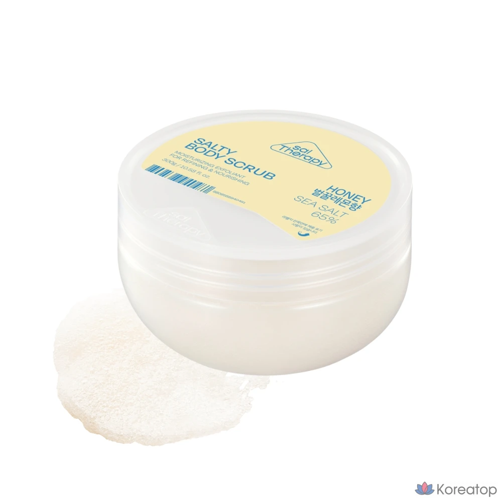 Скраб для тела Soltherapy с солью и медом, 300 г, 1 упаковка