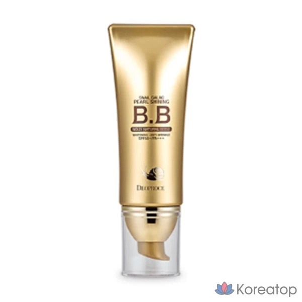 Deoproce Snail Galac Pearl Shining BB SPF50+PA+++ № 23, 1 шт., № 23 Светло-бежевый, 40 г