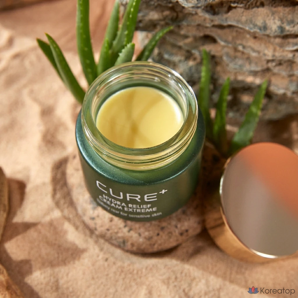 Крем для лица KIM JEONG MOON Aloe Cure Hydra Relief High Moisture Cream 4X Extreme, 50 г, 1 шт.