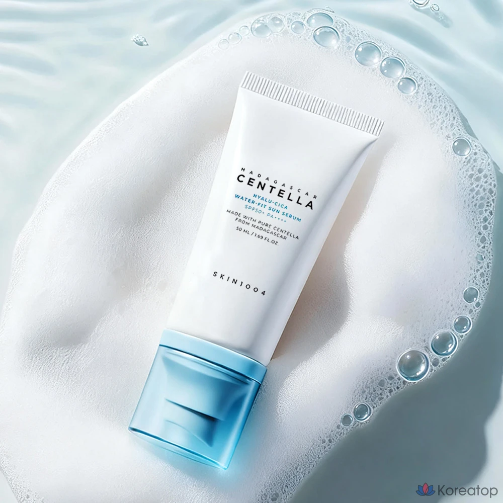Skin1004 Centella Hyaluronic Acid Water Fit Sun Serum SPF50+ PA++++, 50 мл, 1 шт.