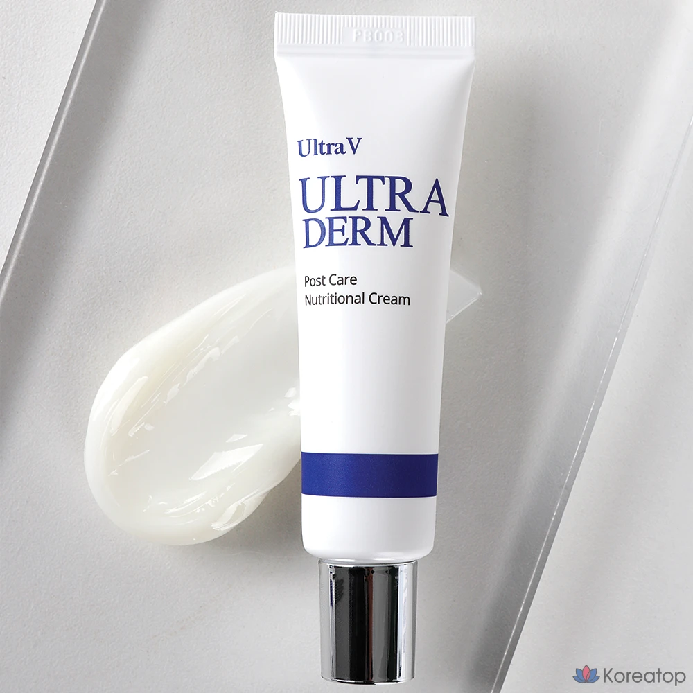 Крем Ultra Derm Cica 30 мл дерматологический крем для ухода после процедуры с EGF + набор из 2 успокаивающих масок, 1 комплект