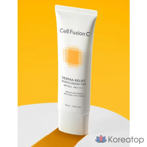 Солнцезащитный крем Cellfusion C Derma Relief 100 SPF50+ PA++++
