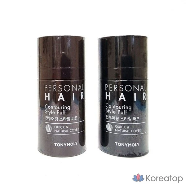 Накладная прядь для укладки волос Tony Moly Personal Hair Contouring Style Puff (Hair Cushion/Black), 03 Natural Black, 1 шт.