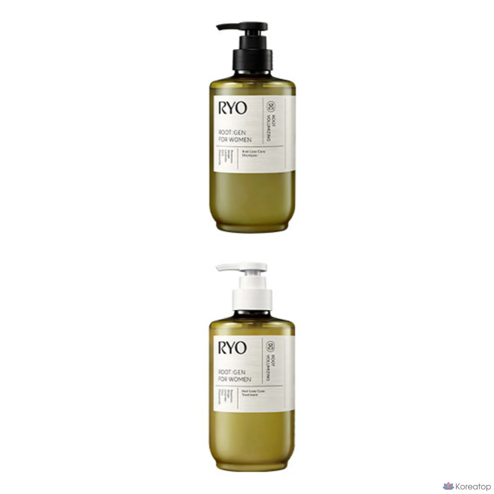 Шампунь Ryeo Rootgen для женщин для ухода за волосами при выпадении волос, с ароматом бергамота и лаванды, 242 мл, 1 шт.