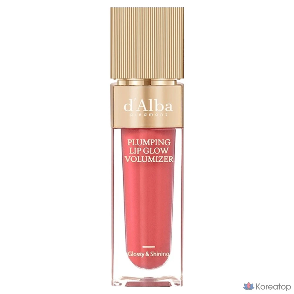 D'alba Plumping Lip Glow Mood Volumizer, 1 шт., 5 мл, оттенок Posh Rose