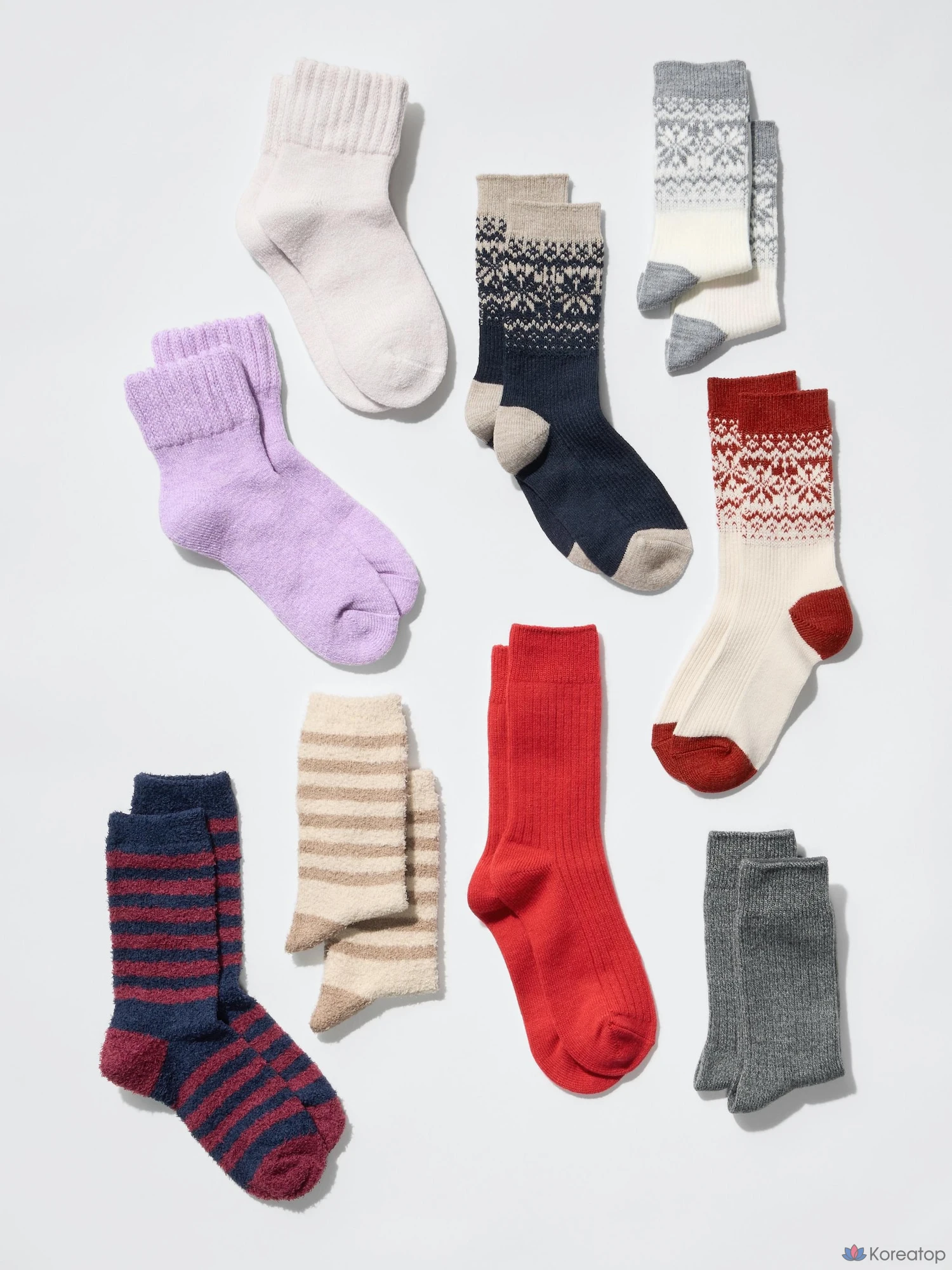 Носки Uniqlo HEATTECH Rib