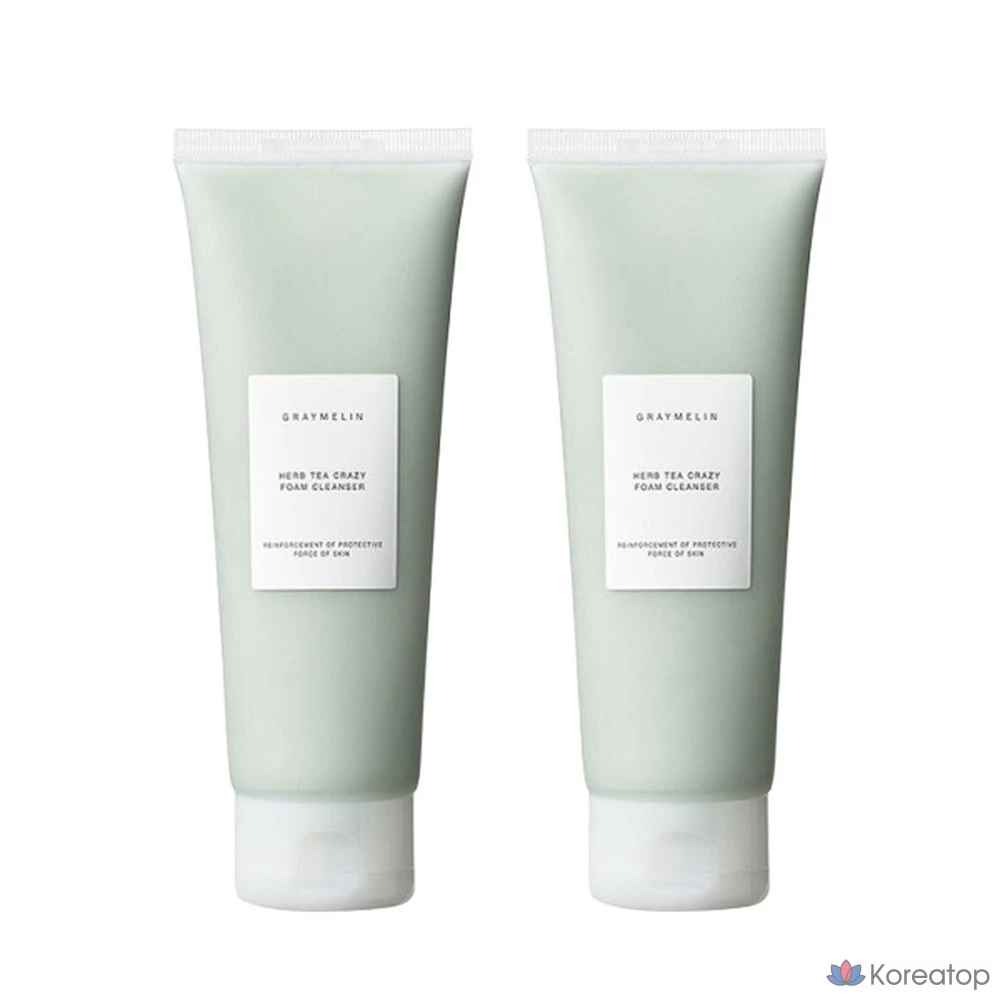 Пенка для умывания Graymelin Herbal Tea Crazy Foam Cleanser 150 мл (увлажняющая/для сухой кожи), 1 шт.