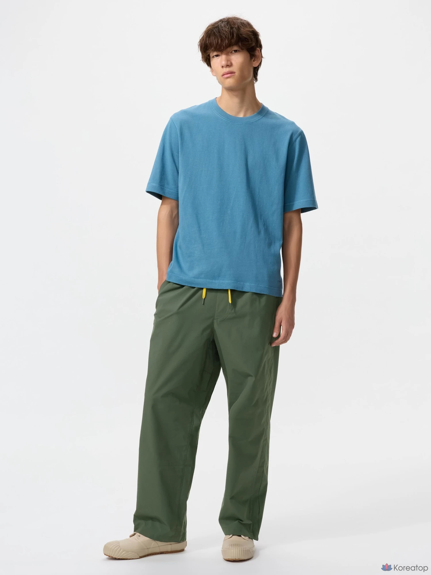 Футболка Uniqlo Bicolor T