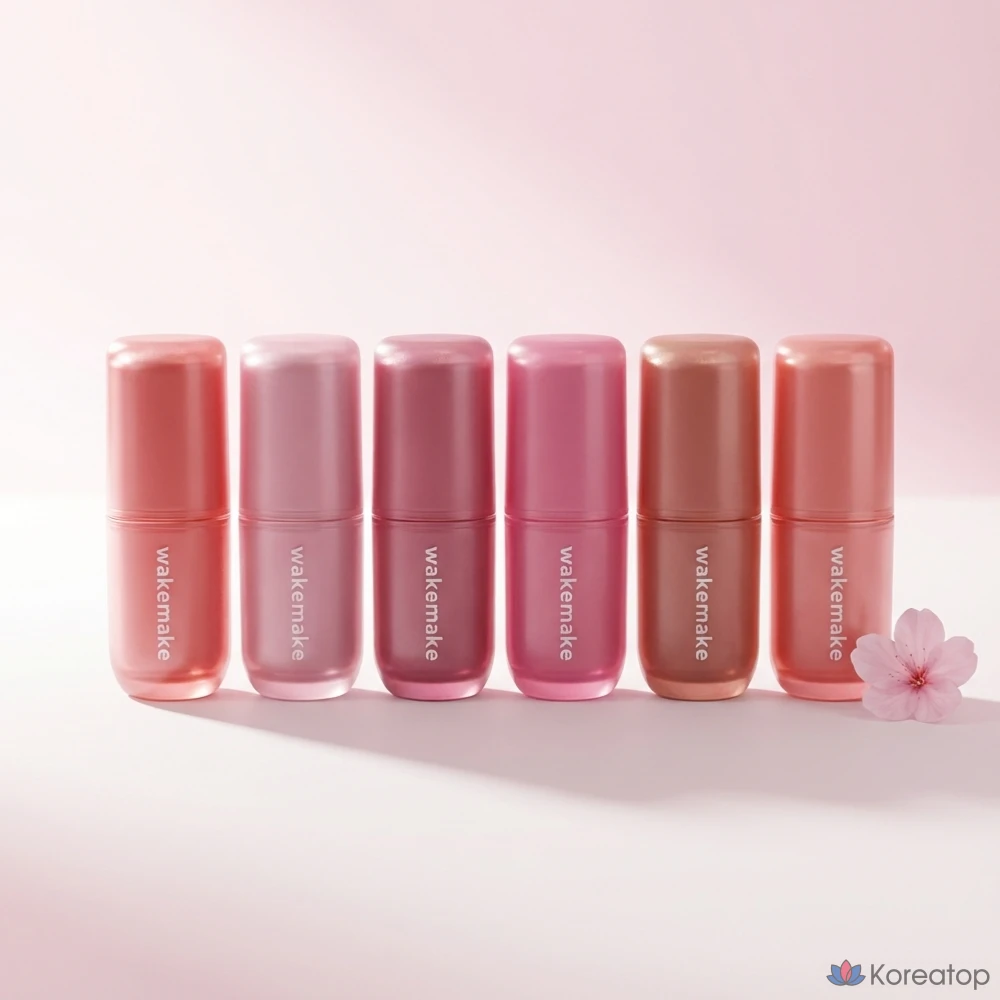 Тинт для губ WAKEMAKE Water Blurring Layer Tint, оттенок 12 Tulip Shower, 4.6 г, 1 шт., фото 2