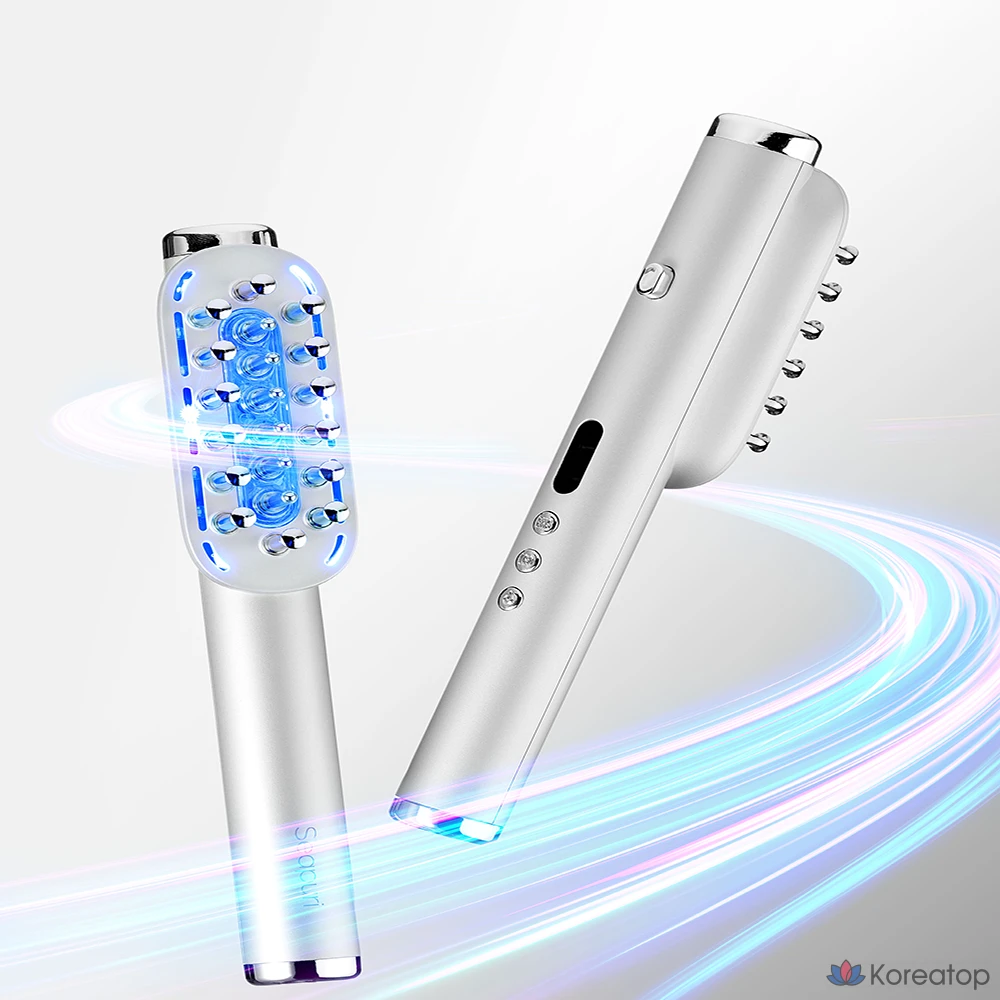 Массажер для кожи головы Seapuri GrowShot EMS, устройство GrowShot + 1 ампула, фото 2