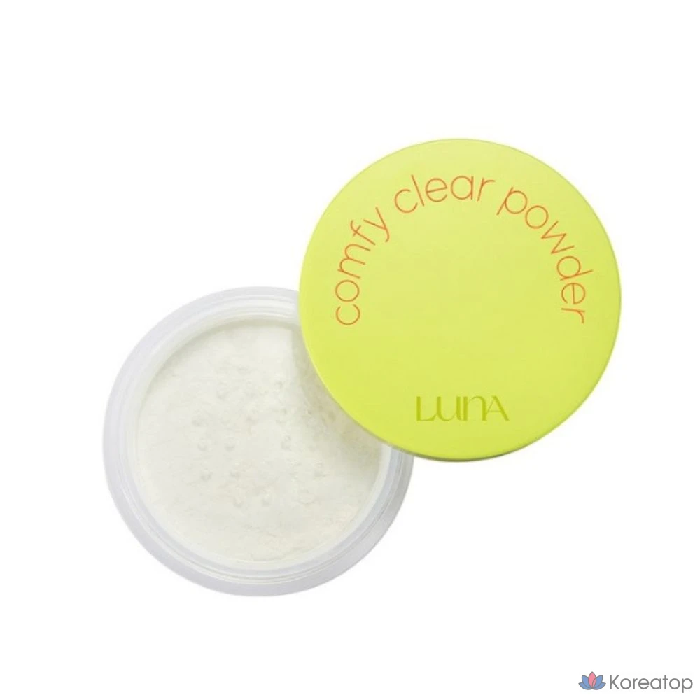 Пудра Luna Comfy Transparent Finish Powder 8 г, смесь, 1 шт.