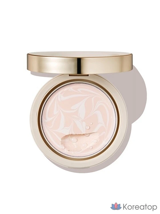 Тональная эссенция The Saem Snail Essential EX Tone-Up Essence Pact (защита от УФ-излучения), 1 шт.