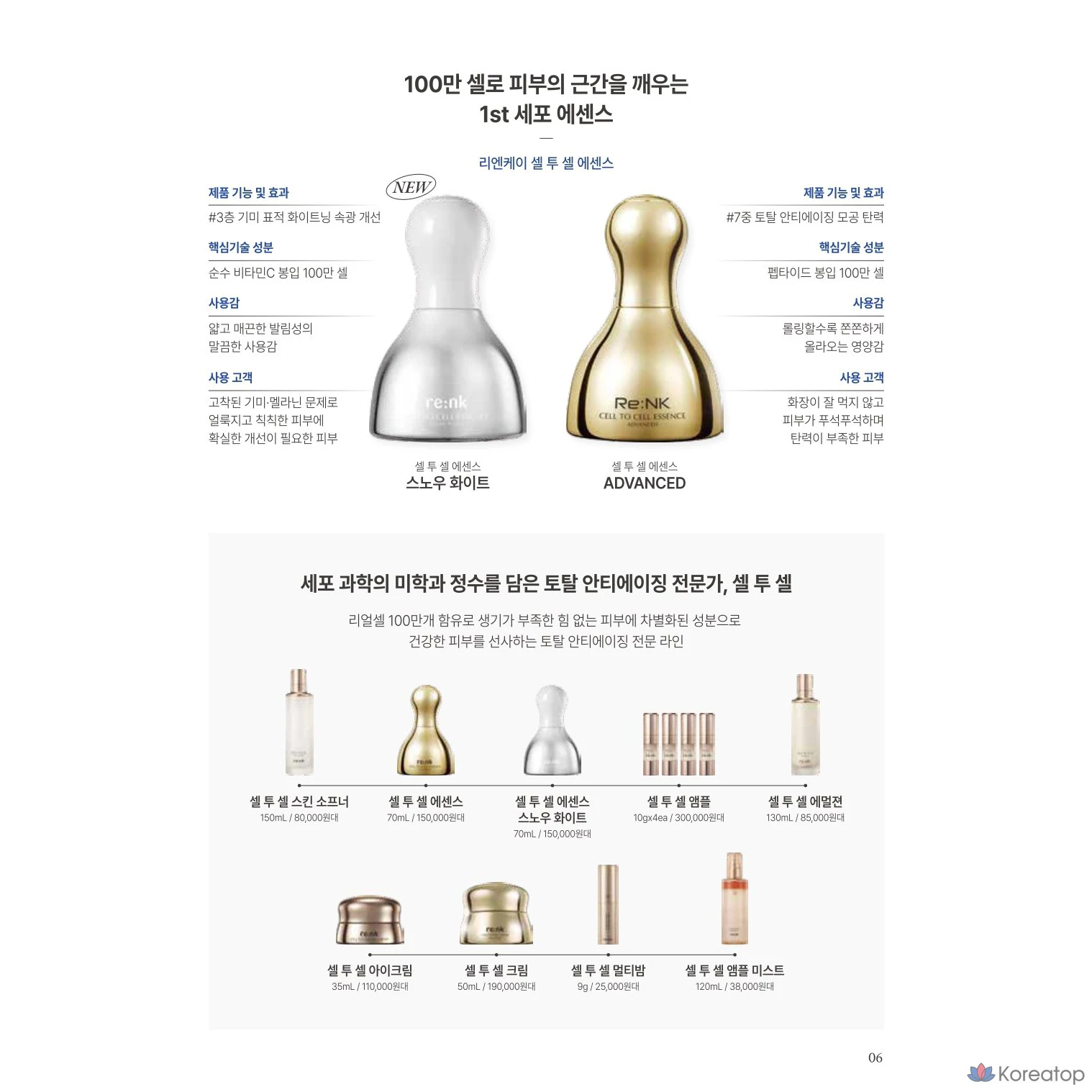 Lienke Cell to Cell эссенция, 470 мл, 1 шт., 70 мл