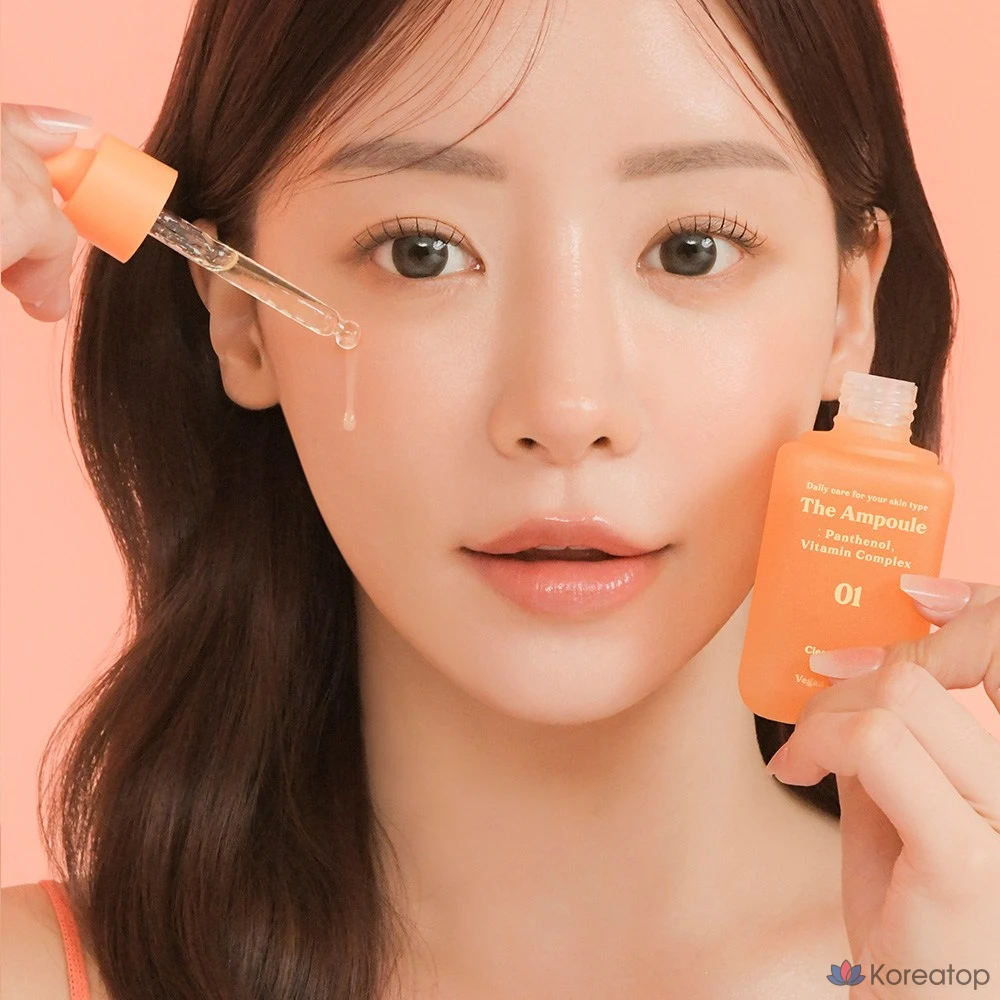 Ампула с пантенолом, витамином Barrier, антивозрастным и восстанавливающим эффектом, 1 шт., 60 мл.