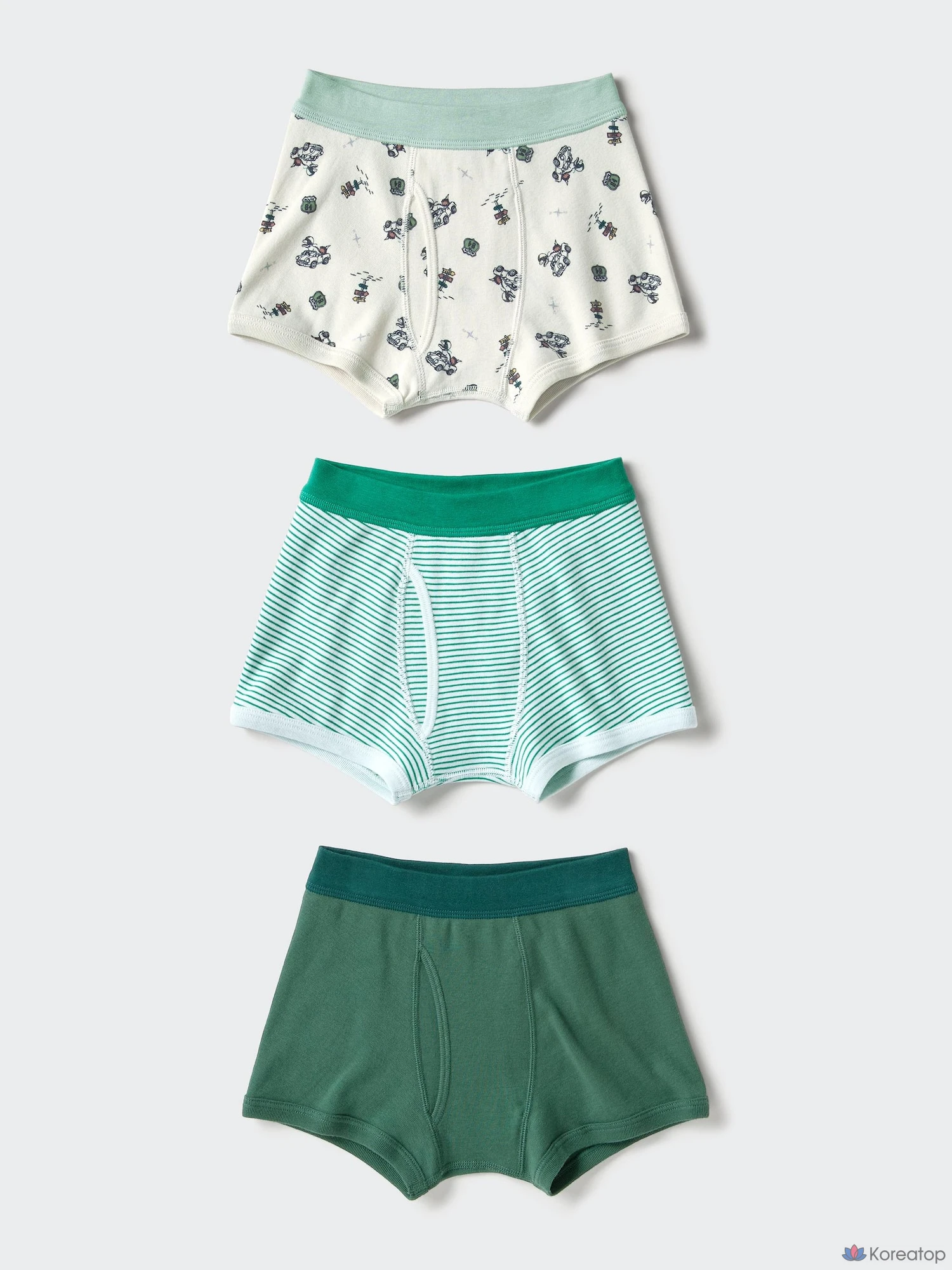 Трусы-боксеры детские Uniqlo Boxer Briefs, 3 шт.
