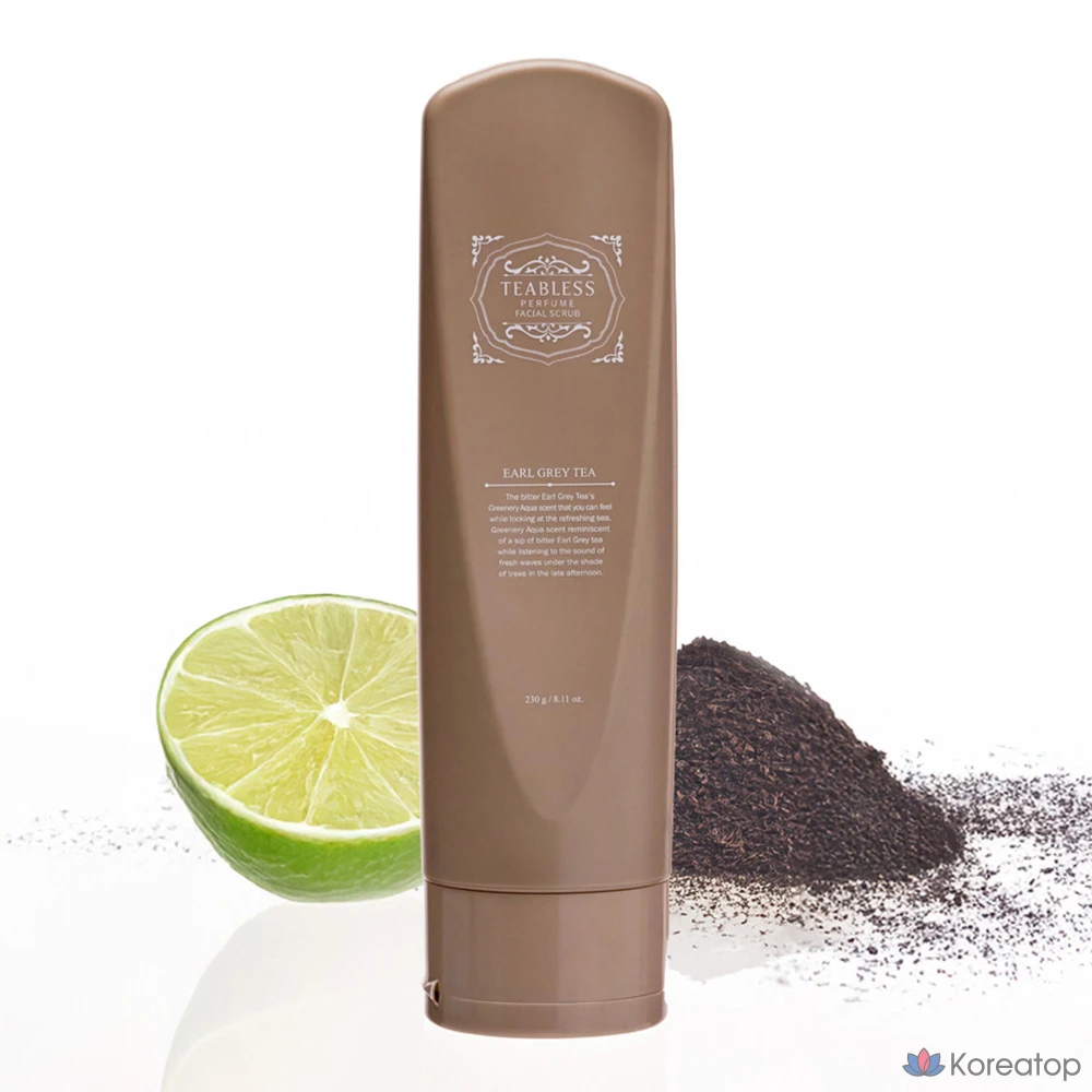 Пенка-пилинг для лица TEABLESS Earl Grey Tea Jam, 1 шт., 230 г