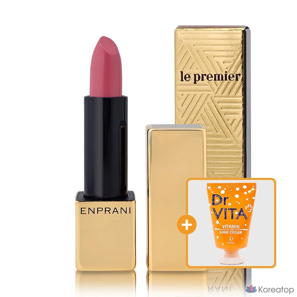 Губная помада Enprani Le Premium Lipstick, оттенок BE01 Goddess Beige, 3.4 г, 1 шт.