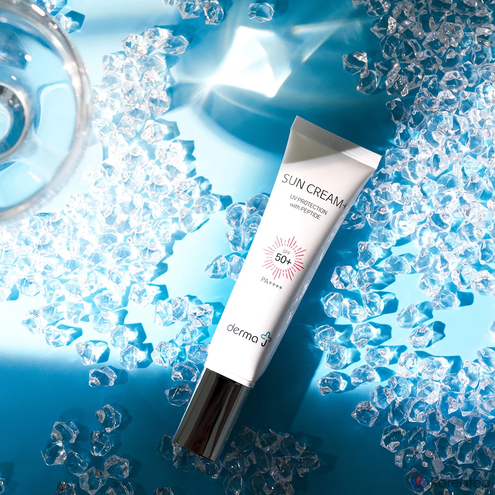 Солнцезащитный крем Derma J Peptastine Sunscreen Plus SPF50+ PA++++, 50 мл, 1 шт.