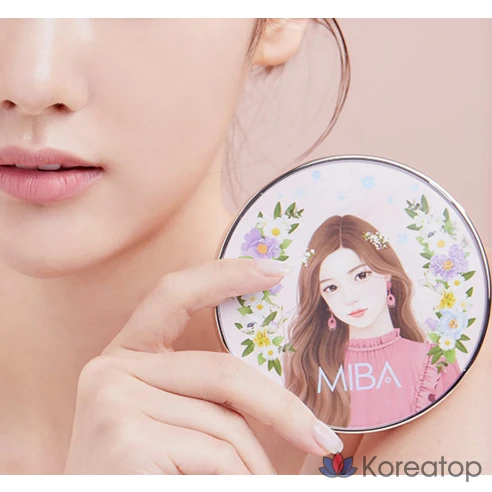 Тональный крем-кушон MIBA King Cushion Season 2 большой емкости 25 г, оттенок № 21 &#039;яркая кожа&#039;, оригинал + 2 сменных блока по 25 г