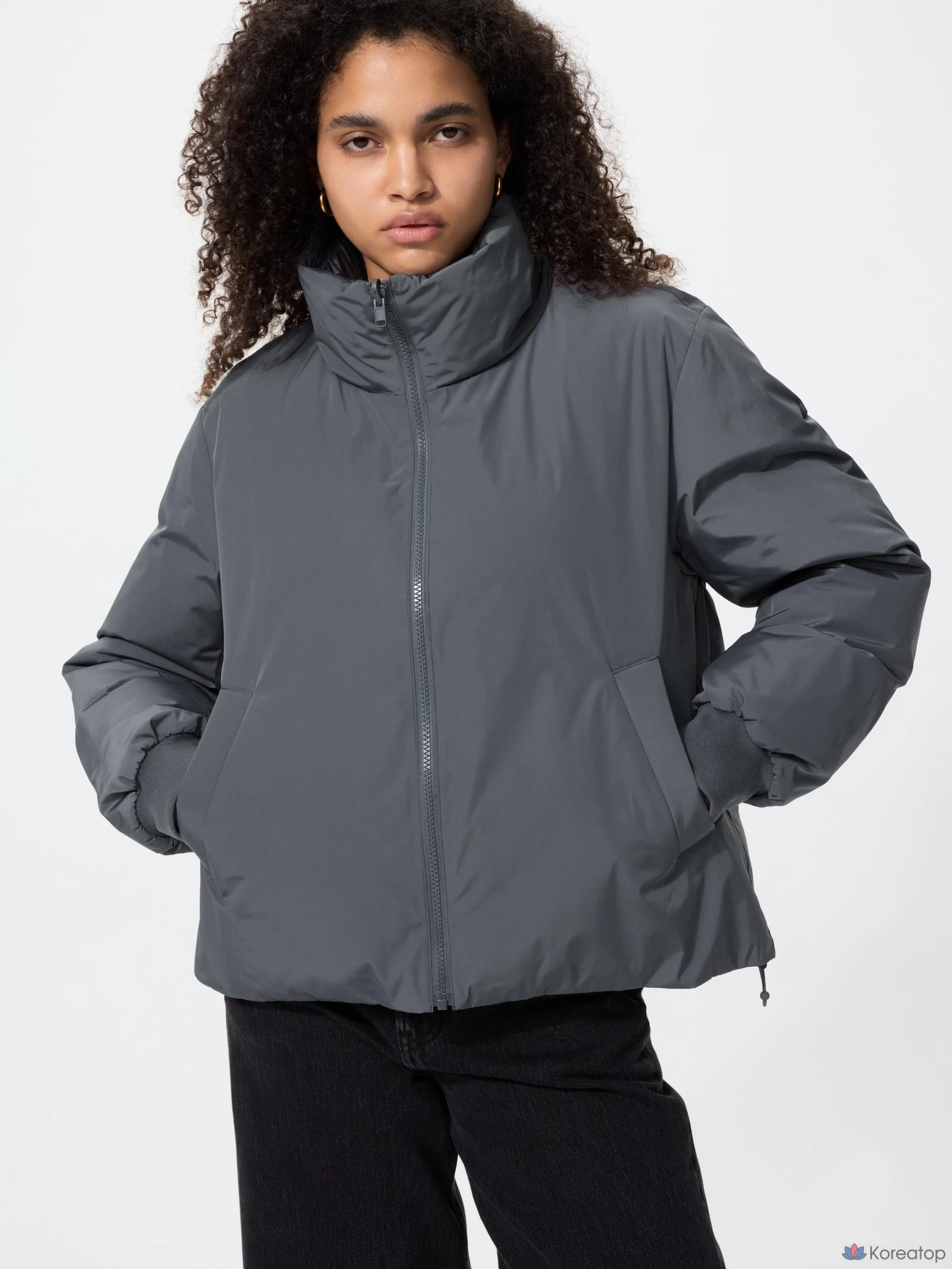 Пуховик Uniqlo Reversible Down Short Jacket