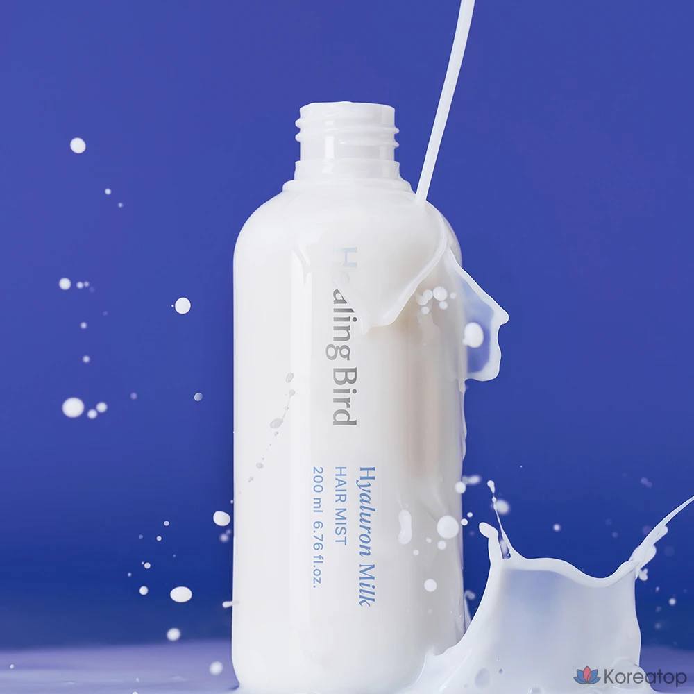 Спрей для волос Healing Bird Hyaluronic Milk Hair Mist Quick Moisture Essence, 200 мл, 1 шт.