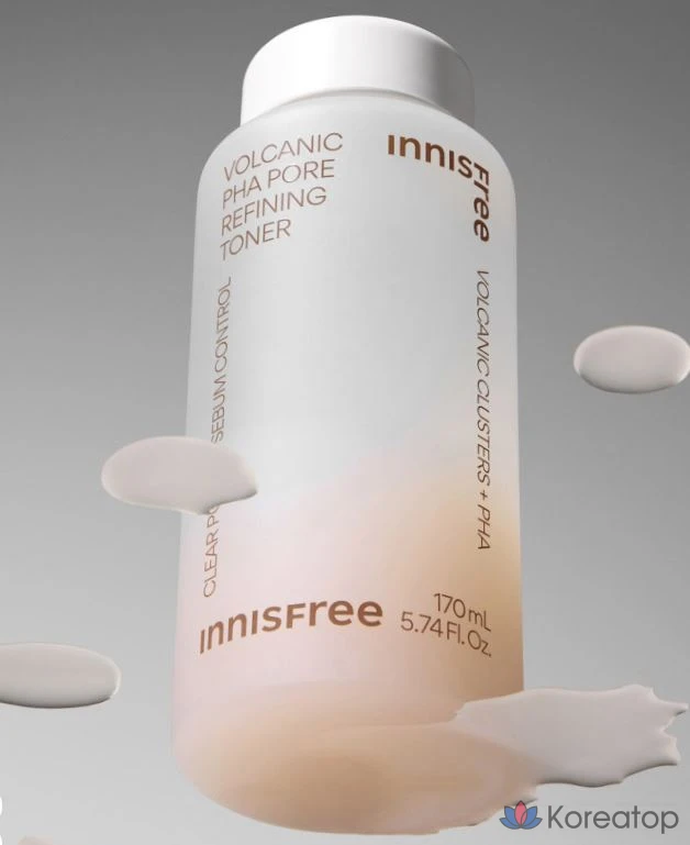 Тоник для очищения пор Innisfree Volcanic, 170 мл, 1 шт.