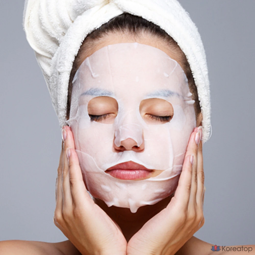 Увлажняющая отбеливающая маска AYODELE, 25 г, 100 листов, 100 штук., фото 5