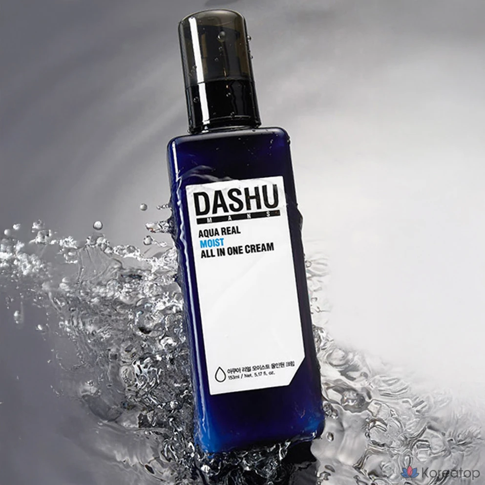Увлажняющий крем DASHU Men's Aqua Real Moist All-in-One Cream, 153 мл, 1 шт.