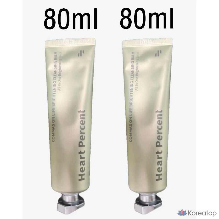 Очищающий бальзам для лица Heart percent Commas On Life Brightening Cleansing Balm, 160 мл, 1 шт.