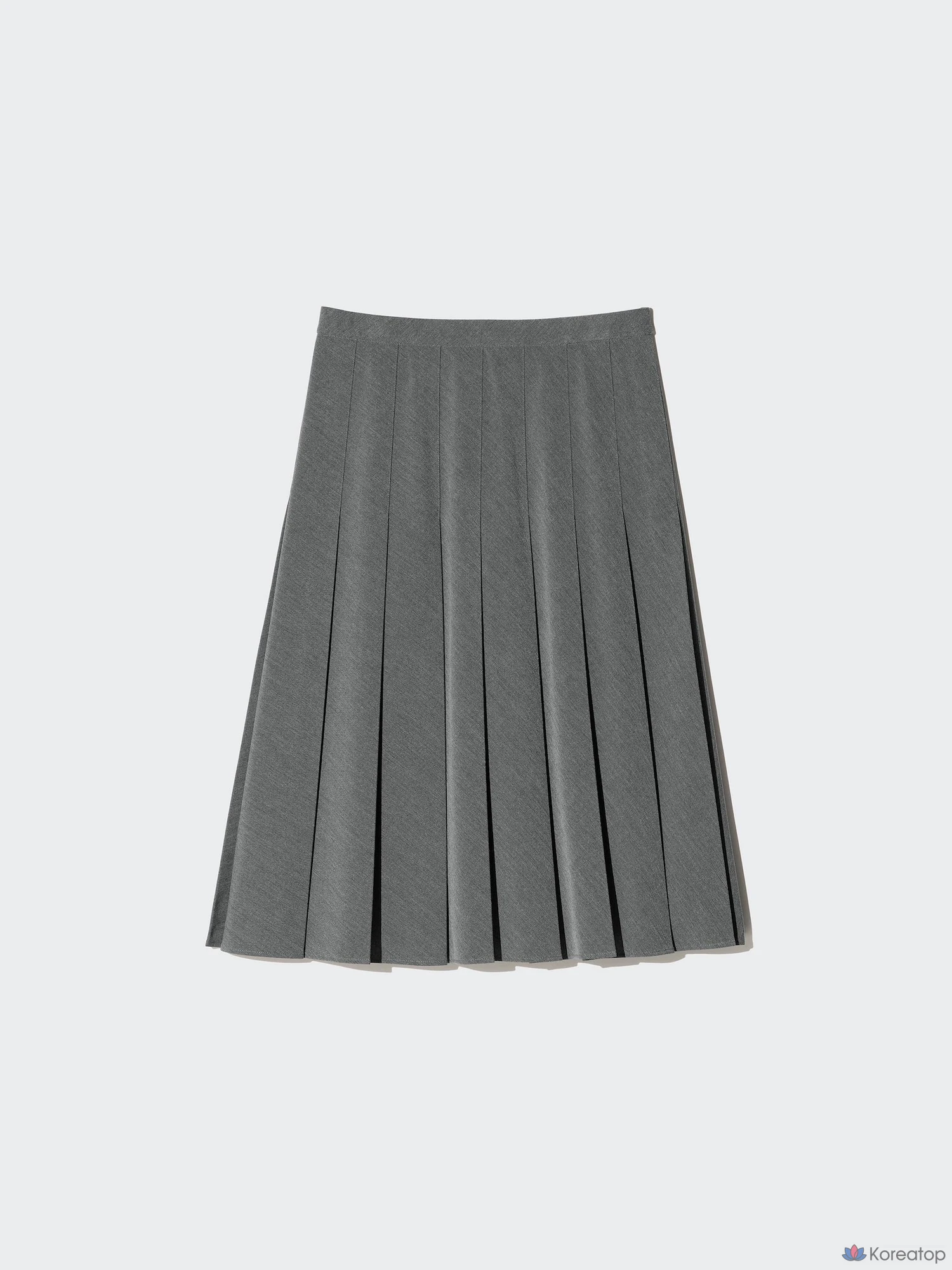 Юбка Uniqlo Wide Pleated Midi Skirt, длина 69-73 см