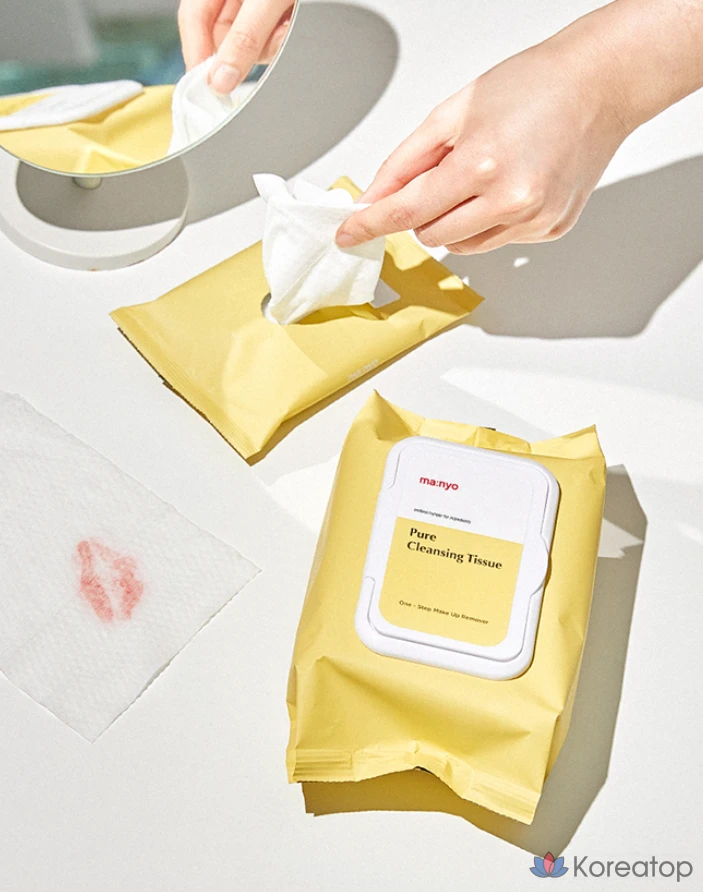 Очищающие салфетки Manyo Pure Cleansing Tissue, 80 шт.